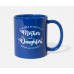 Mother Daughter Distance Royal Blue Mugs